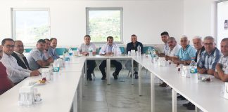 Muhtarlardan hastanemize ziyaret