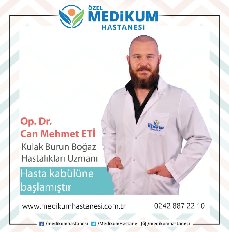 Op. Dr. Can Mehmet ETİ Özel Medikum Hastanesi Kumluca